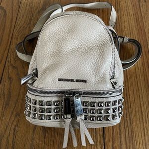 Michael Kors Rhea XS studded backpack